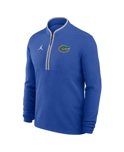 Jordan Men's Royal Florida Gators Victory Performance Half-zip Top In Blue