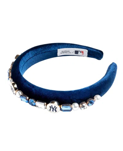 Super Smalls Big Boys And Girls New York Yankees Headband In Blue