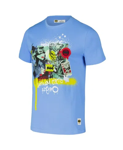 Freeze Max Men's Blue Batman Comics Gotham City T-shirt
