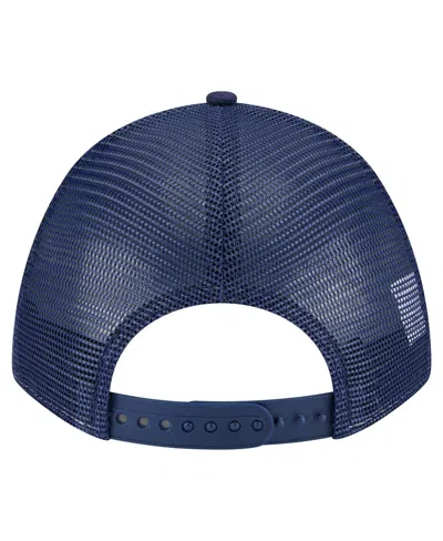 New Era Men's Light Blue/navy Pittsburgh Pirates 2-tone Color Pack 9forty M-crown A-frame Adjustable Hat