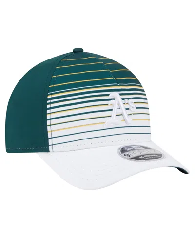 New Era Men's Green Athletics Gradient 9forty M-crown Adjustable Hat