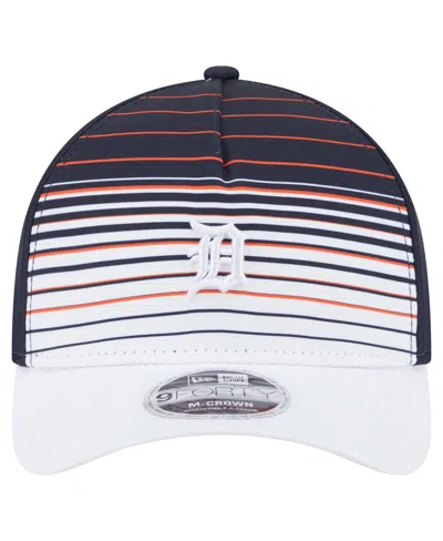 New Era Men's Navy Detroit Tigers Gradient 9forty M-crown Adjustable Hat