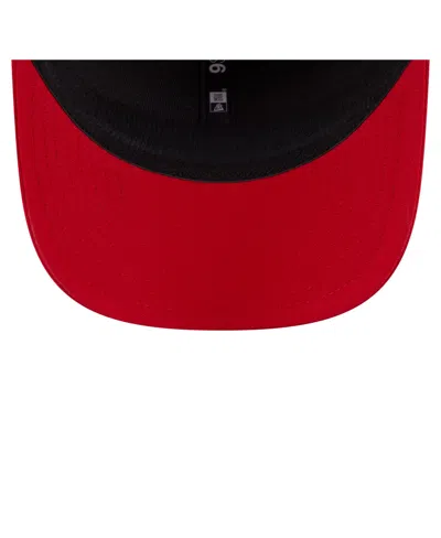 New Era Men's Red Philadelphia Phillies Circle Patch 9seventy Stretch-snap Hat