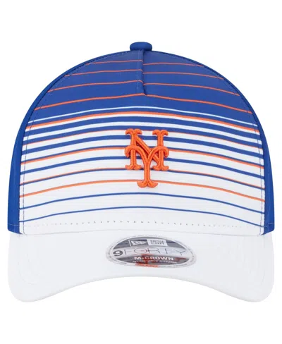 New Era Men's Royal New York Mets Gradient 9forty M-crown Adjustable Hat
