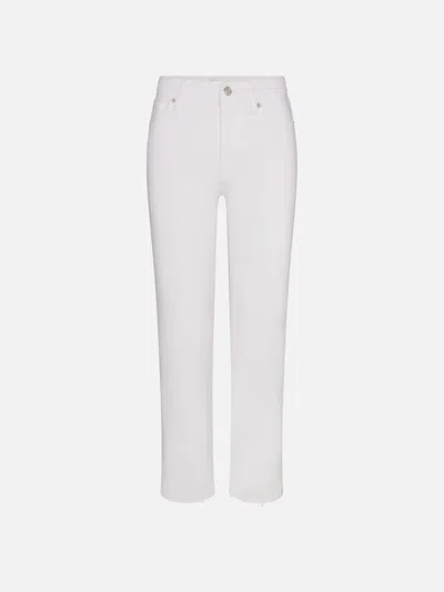 Frame Le Sleek Straight Crop Jeans