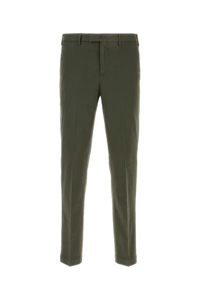 Pt Torino Cotton Blend Epsylon Pants In Brown