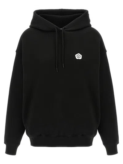 Kenzo Hooded Sweatshirt Boke In Black