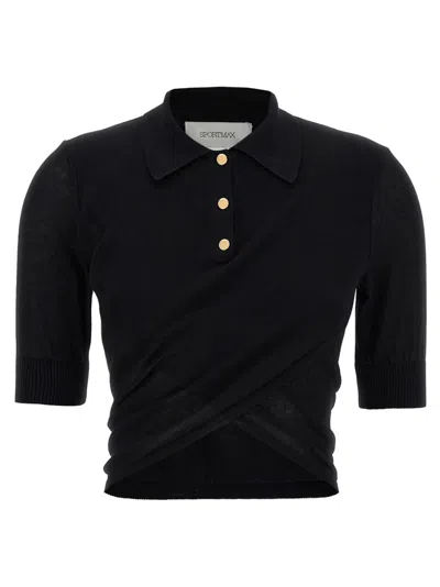 Sportmax Black Shaker Top