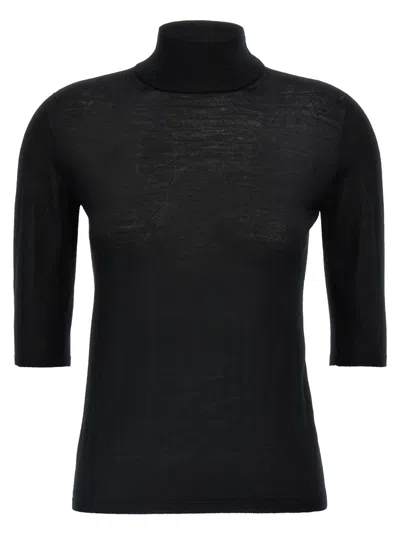 Max Mara Cecina Sweaters And Cardigans Black In Black
