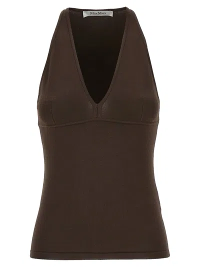 Max Mara Brown Armida1234 Top In Brown