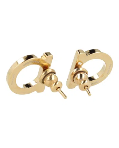 Ferragamo Crystal-embellished Bijoux Earrings With Gold-tone Hardware