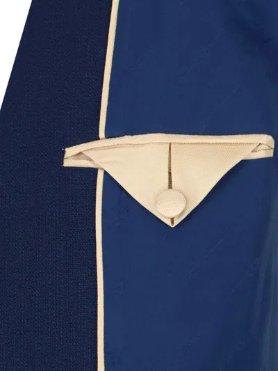 Valentino Tailored Bow-detail Jacket Crafted From Lightweight Viscose