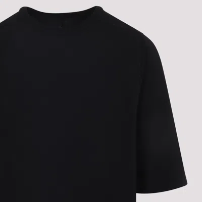 Rick Owens Relaxed Fit Oversized T-shirt With Classic Crew Neckline In Black