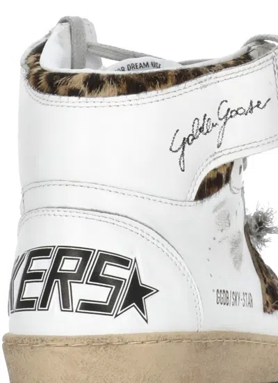 Golden Goose Sky Star Sneakers In White