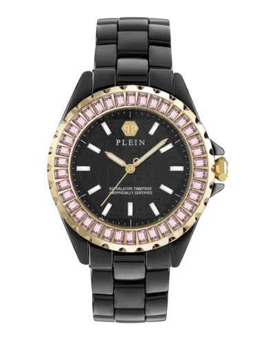 Philipp Plein Plein Heaven Ceramic Watch In Black