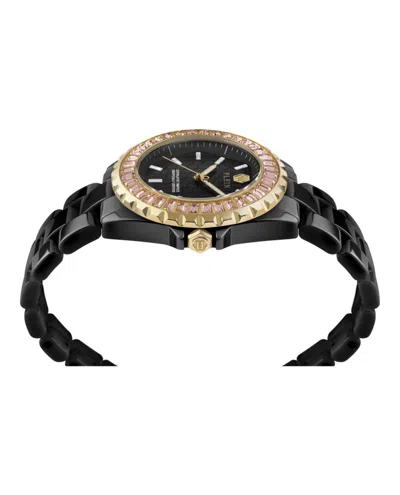 Philipp Plein Plein Heaven Ceramic Watch In Black