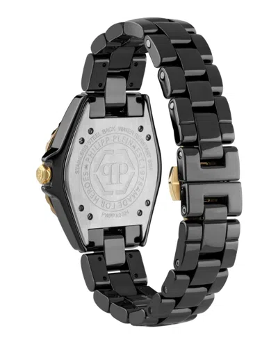 Philipp Plein Plein Heaven Ceramic Watch In Black