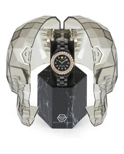 Philipp Plein Plein Heaven Ceramic Watch In Black