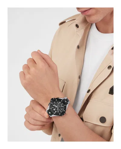 Philipp Plein Plein Chrono Royal Bracelet Watch In Metallic