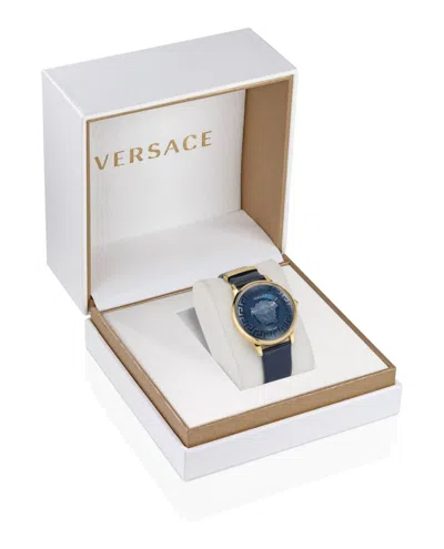 Versace Medusa Alchemy Leather Strap