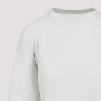 Balenciaga Semi Fitted Cotton T-shirt Dress In White