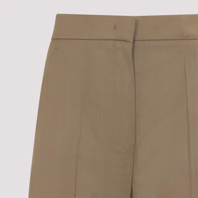 Max Mara High-waisted Wide-leg Trousers In Luxurious Virgin Wool