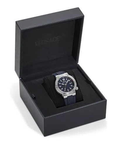 Versace Greca Logo Diver Recycled Pu Strap