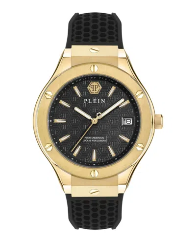 Philipp Plein Plein Underdog Silicone Watch In Black