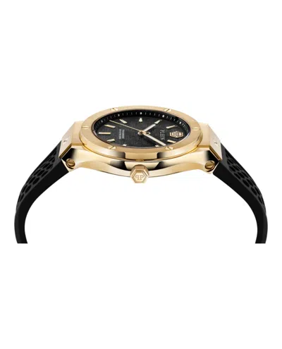 Philipp Plein Plein Underdog Silicone Watch In Black