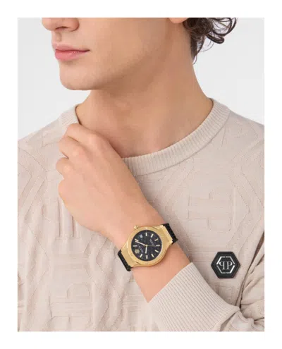 Philipp Plein Plein Underdog Silicone Watch In Black