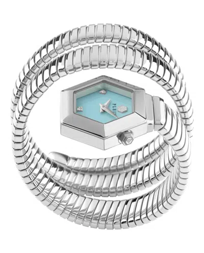 Philipp Plein Snake Hexagon 28mm