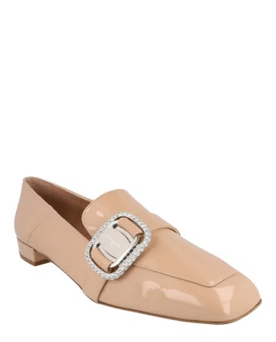 Ferragamo Wang Patent Leather Loafers