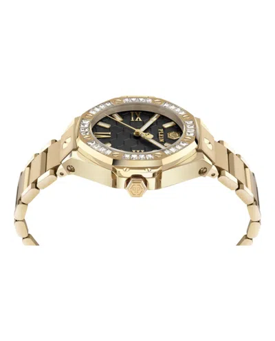 Philipp Plein Stainless Steel Watches Plein Lady Royal In Gold