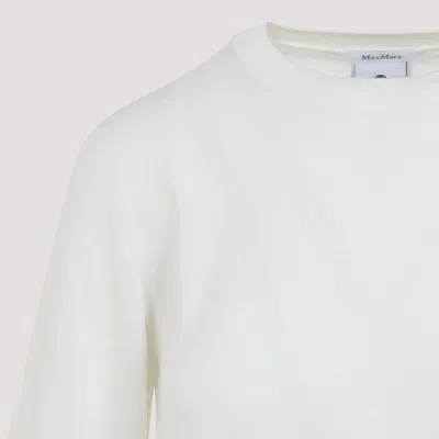 Max Mara Classic Crew Neck Sweater In Soft Virgin Wool