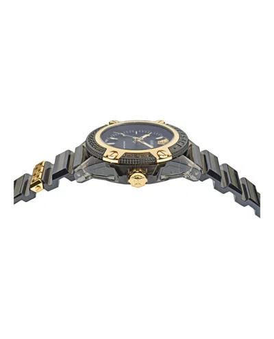 Versace Icon Active Silicone Watch In Green