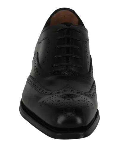 Ferragamo Poveda Oxfords Shoes In Black