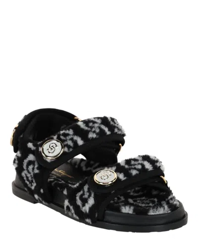 Ferragamo Keita Sandals In Black