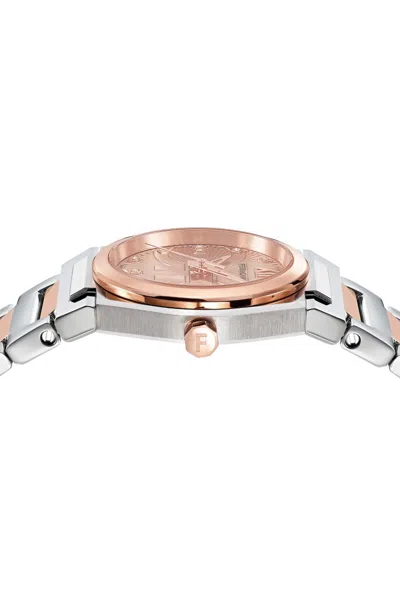 Ferragamo Vega Holiday Capsule Diamond Watch In Metallic