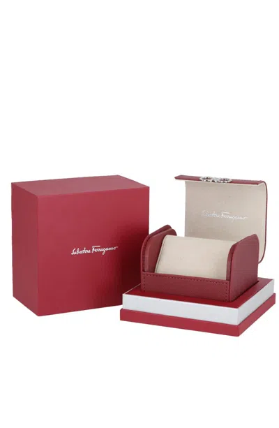 Ferragamo Vega Holiday Capsule Diamond Watch In Metallic