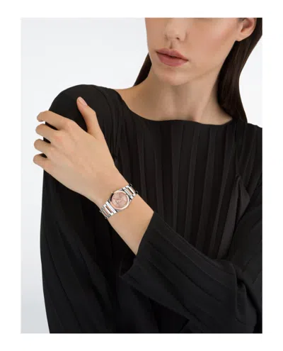 Ferragamo Vega Holiday Capsule Diamond Watch In Metallic
