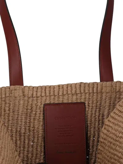 Chloé Beige Horse Medal Large Basket Bag