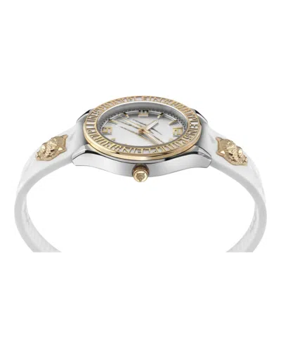 Plein Sport Quartz Movement Stainless Steel Watch With Enamel Dial In Gold