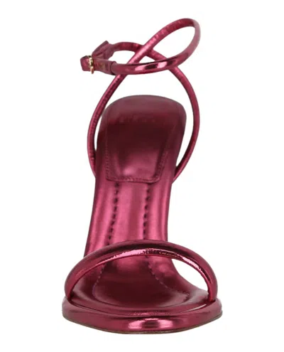 Alexandre Birman Teresa 100 Leather Sandal In Red