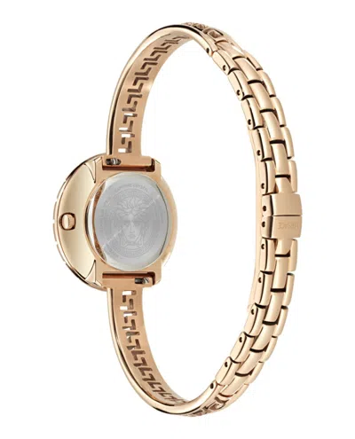 Versace La Greca Bracelet Watch In Gold