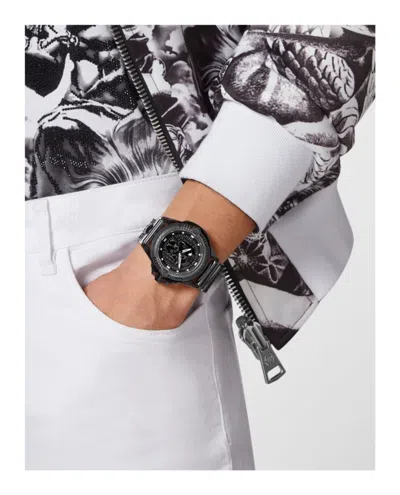 Philipp Plein The $kull Synthetic Silicone Watch In Gray