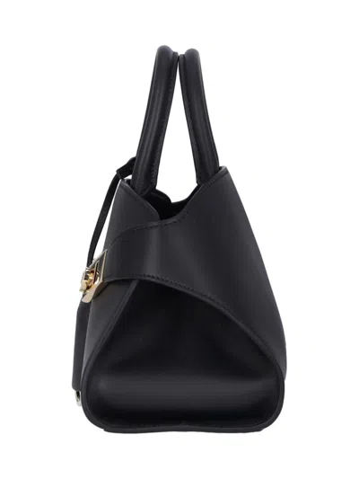 Ferragamo "hug" Mini Bag Black