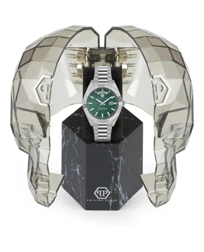 Philipp Plein Date Superlative Bracelet Watch In Silver