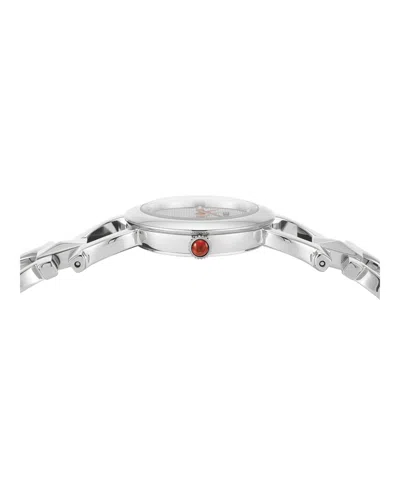 Ferragamo Double Gancini Stud Bracelet Watch In Metallic