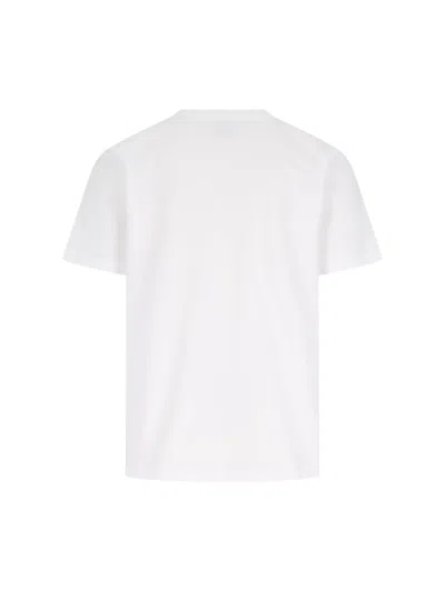 Casablanca Cotton Crew Neck T-shirt With Graphic Print