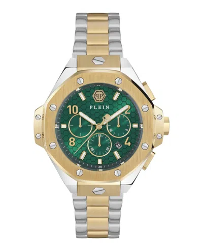Philipp Plein Plein Chrono Royal Bracelet Watch In Gold